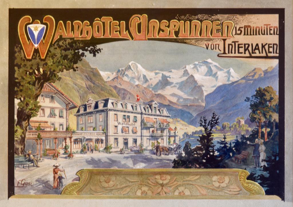 Waldhotel Unspunnen Wilderswil Buitenkant foto