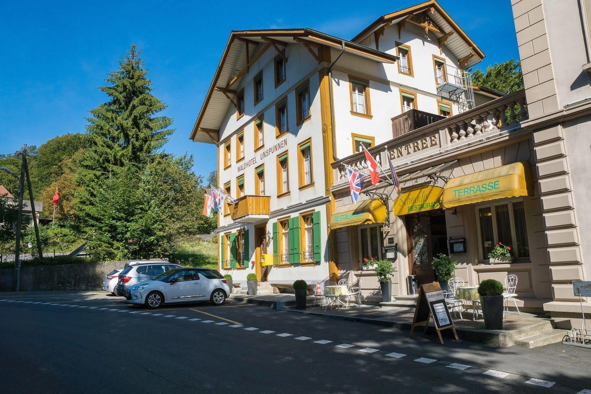 Waldhotel Unspunnen Wilderswil Buitenkant foto